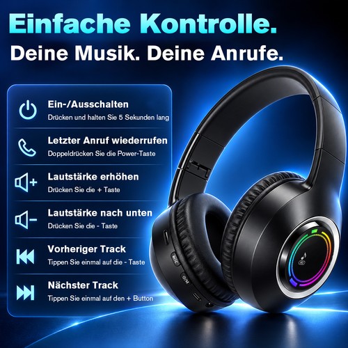 Bluetooth kopfhörer over ear - over,